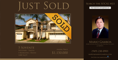 Real Estate Postcard and Brochure