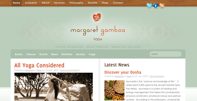 Yoga Wordpress Website
